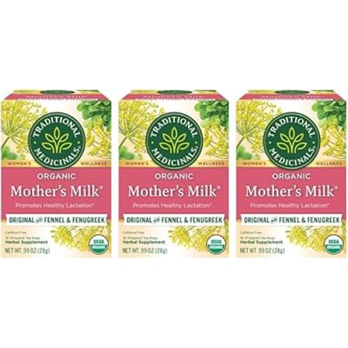 Traditional Medicinals Mother's Milk Women's Tea Organic, 16 CT (Pack - 3)