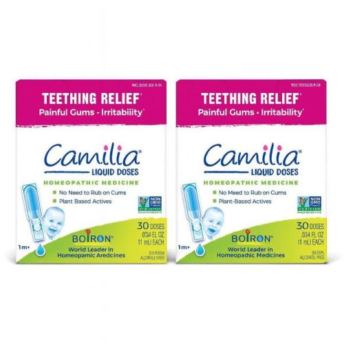 Boiron Camilia Teething Drops for Daytime and Nighttime 30ct