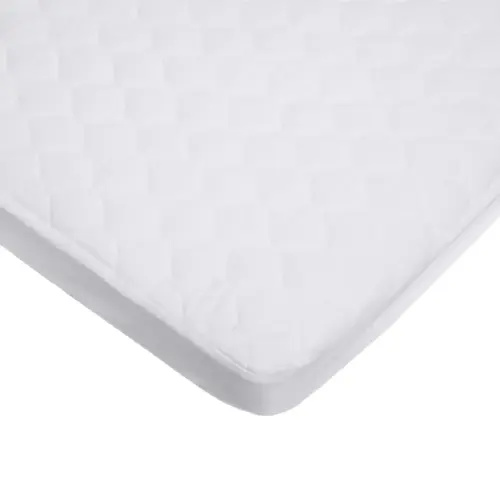 TL Care Waterproof Fitted Cradle/Bassinet Mattress Protector 33" x 15" - 100% Cotton Quilted Top, Noiseless, Ultra-Soft & Breathable Cradle/Bassinet Mattress Pad Cover