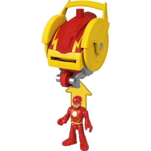 Imaginext DC Super Friends Head Shifters The Flash & Speed Force Cycle Figure Set, 4 Pieces