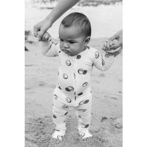 Coconut Romper — KAHAKAI Kids Collection