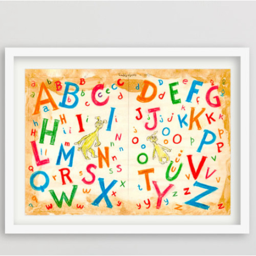 Dr. Seuss's ABC - Unframed Print (Art)