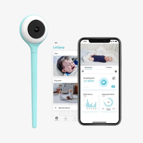 Lollipop Smart Baby Camera - Turquoise