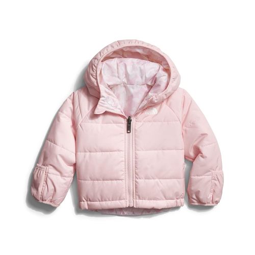 The North Face Reversible Perrito Hooded Jacket (Infant) Purdy Pink 18-24 Months