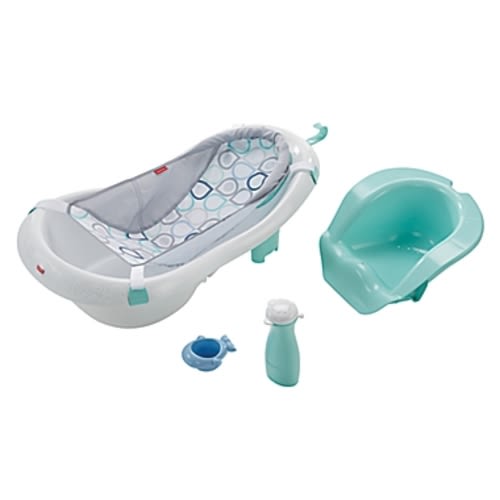 Fisher-Price® 4-in-1 Sling 'n Seat Bath Tub in - Grey