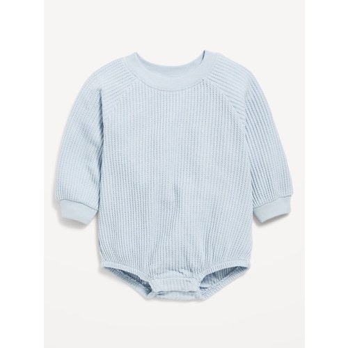 Long-Sleeve Fleece One-Piece Romper for Baby | Old Navy