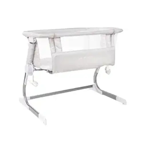 Baby Delight Beside Me Dreamer Bassinet | Bedside Sleeper | 6-Position Height Adjustment | Driftwood Grey