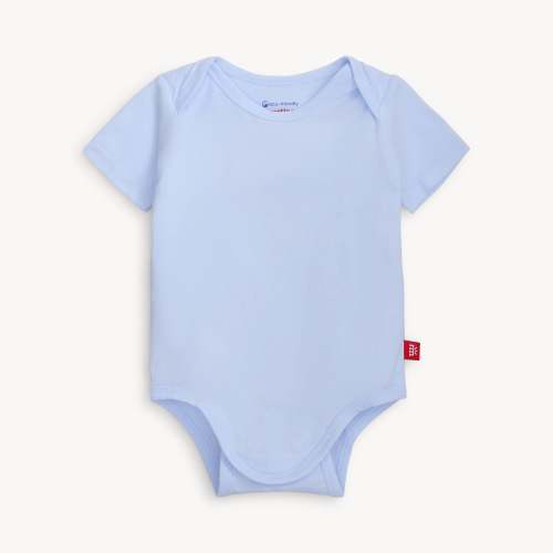 soft baby blue CloudStretch™ magnetic bodysuit – Magnetic Me