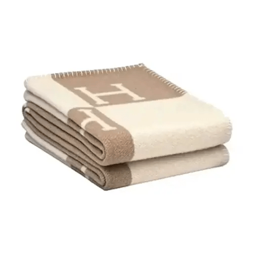 Soft Portable Warm Blanket Cashmere Blanket H Blended Crochet
