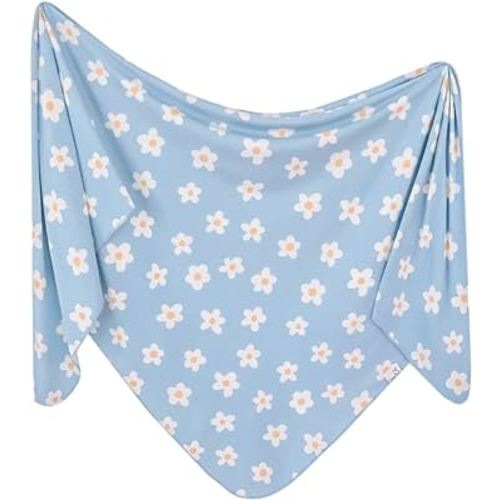 Copper Pearl Baby Swaddle Blanket - Premium Knit Baby Blanket, Large Soft Stretchy Receiving Blankets for Baby Boy and Girl, Swaddles for Newborn, Infant, and Toddler (Della)
