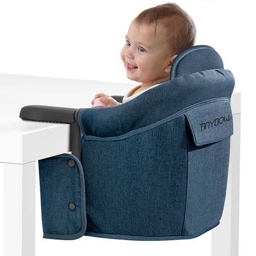 Hook On High Chair for Baby, High Chair That Attaches to Table - Clip On High Chair for Table, Portable High Chair for Travel, Highchair for Baby Seat - Portable Baby Chair for Eating