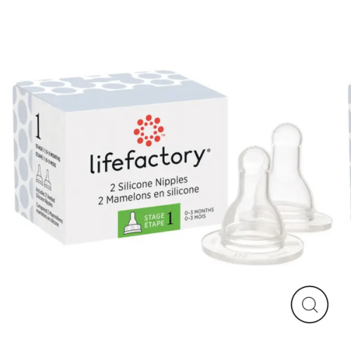 Lifefactory Bottle Nipples - 2 Pack – The Natural Baby Company