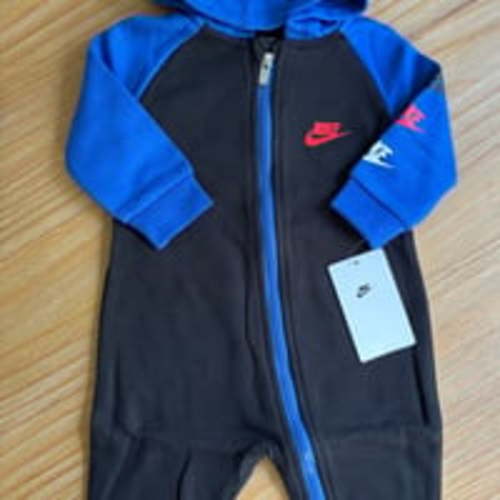 NWT Nike Baby Boys (9M) Futura Fleece Coverall