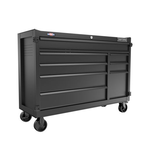 CRAFTSMAN Premium 2000 Series 51.9-in W x 39.88-in H 8 -Drawer Steel Rolling Tool Cabinet ( Black )