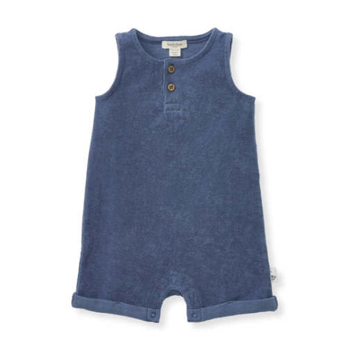 Organic Cotton Terry Romper - Underwater – Burt's Bees Baby