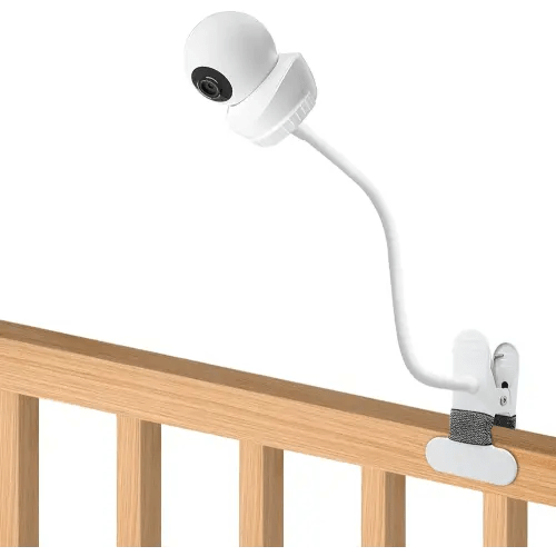 Baby Monitor Mount Compatible with Babysense HD S2/ V43 Monitor and Other Baby Monitor with 1/4 Threaded Hole 15.7 inches Flexible Clip Clamp Mount Long Gooseneck Arm