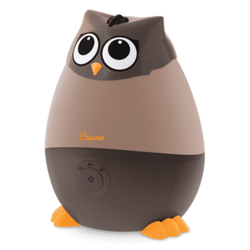 Adorable Humidifier, Mini Owl, Cool Mist Humidifier with Vapor Tray, 0.5 Gal.