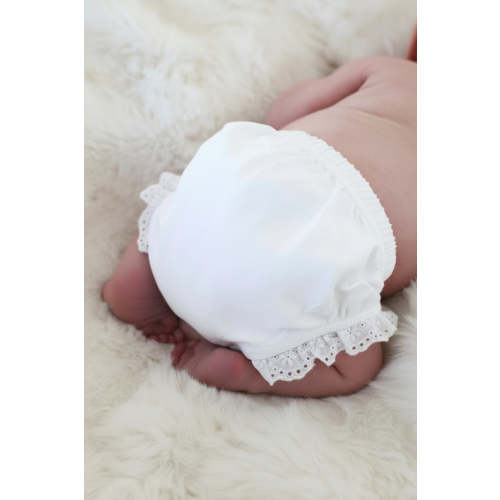 Personalized Lace Edge Bloomers | Caden Lane