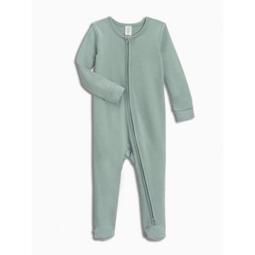 Colored Organics - Peyton Zipper Sleeper Clay 3-6M