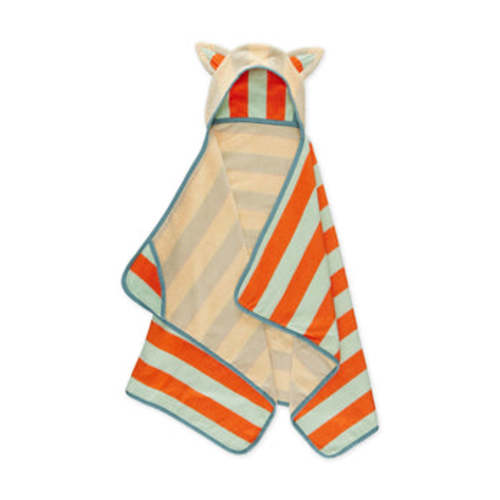 Dusen Dusen Hooded Kids’ Towel - Mona Stripe