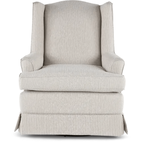 Natasha Linen Swivel Glider