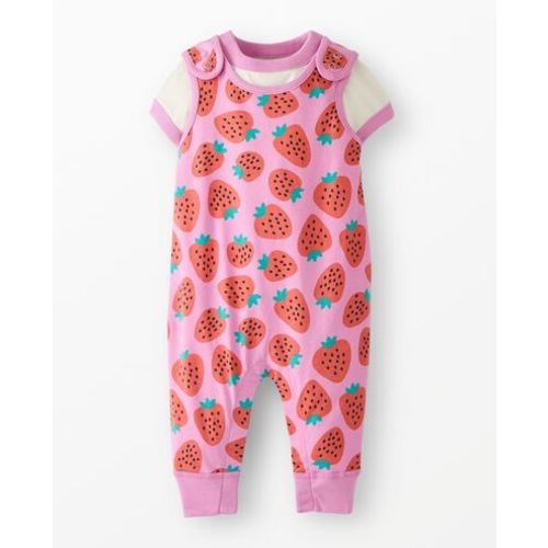 Baby T-Shirt & Overalls Set