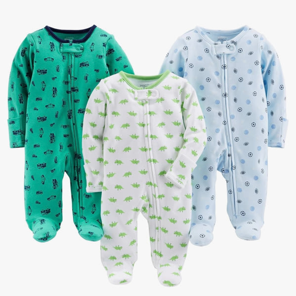 Long Sleeve Rompers- Pick any Color & Design for the Bbay Boy Newborn- 6months