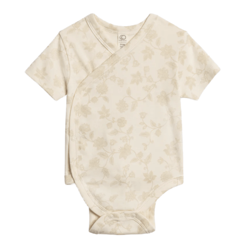 Colored Organics - Lark Short Sleeve Kimono Bodysuit