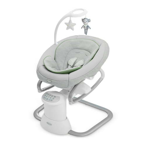 Graco Soothe My Way Swing with Removable Rocker, Grey, Infant