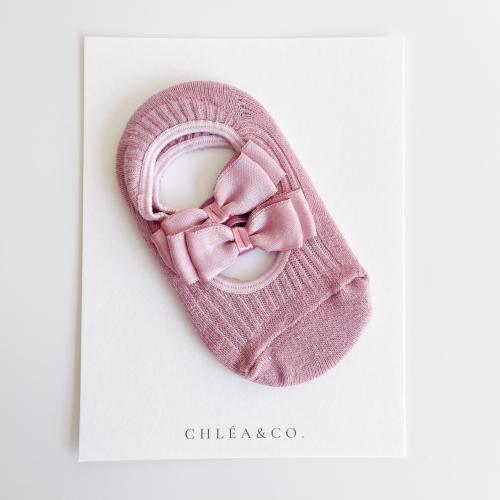 Little Ballerina Socks | Satin Bow Sock | Baby Shower Gift | Welcome Baby | Newborn Gift | Boutique Baby | First Birthday