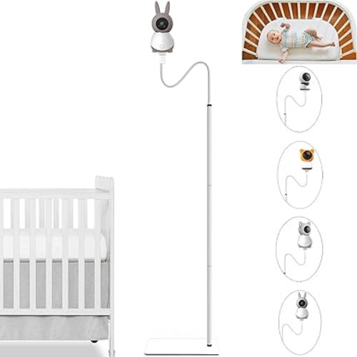 Baby Monitor Floor Stand Holder Mount for BOIFUN ‎ Baby 2S,Baby 5S,Baby 6T/ieGeek ‎Baby 1T/DEATTI BM101-M, ARENTI P2Q/ B2, Momcozy BM01/BM02/BM03/BM04