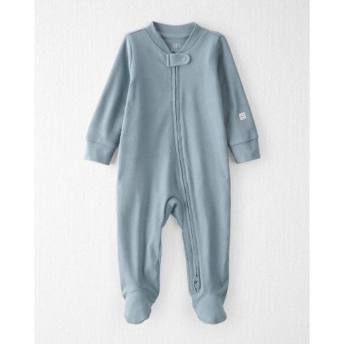 Baby Organic Cotton Sleep & Play Pajamas in Blue - Little Planet | Carter's