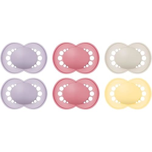 MAM Original Matte Baby Pacifier, 6-16 Months, 6 Count