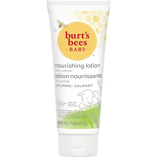 Burt's Bees Baby Nourishing Lotion with Lavender, Calming Baby Lotion, Pediatrician Tested, 99.0% Natural Origin, 170g