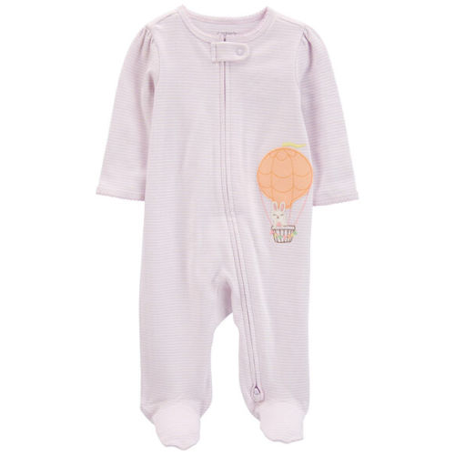 Baby Hot Air Balloon Bunny 2-Way Zip Cotton Sleep & Play - Carter's | Carter's