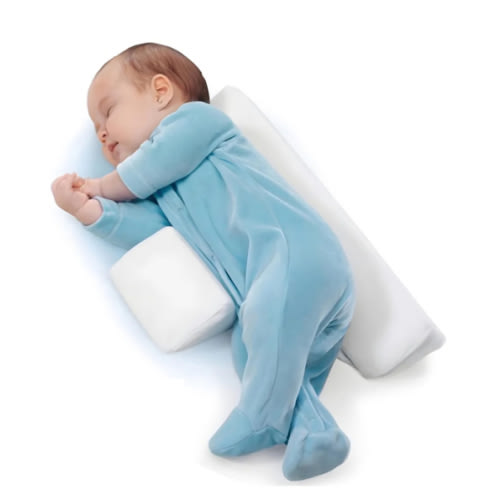Baby Anti Roll Side Sleeper Positioner Wedge Pillow