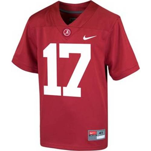 Nike Toddler Alabama Crimson Tide #17 Crimson Replica Football Jersey | Dick's Sporting Goods