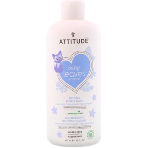 Attitude - Baby Bubble Wash Night - 1 Each 1-16 Oz