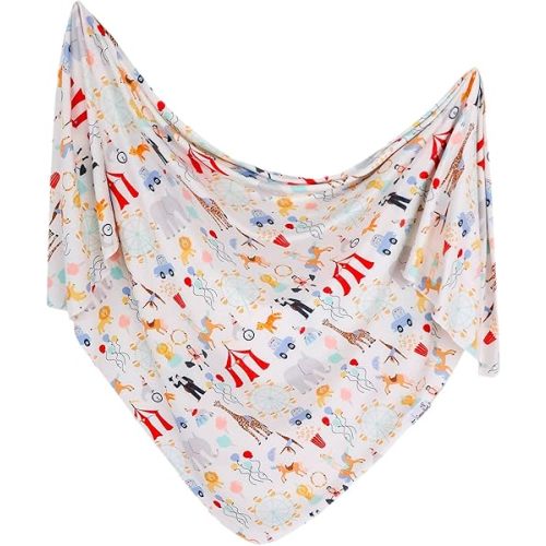 Copper Pearl Baby Swaddle Blanket - Premium Knit Baby Blanket, Large Soft Stretchy Receiving Blankets for Baby Boy and Girl, Swaddles for Newborn, Infant, and Toddler (Bailey)