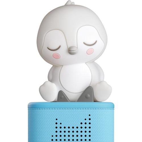 Tonies Night Light - Sleepy Penguin Audio Play Character from Sleepy Friends | Warm Glow | 140 Minutes of Beautifully Composed Melodies | Record Your Own Bedtime Stories