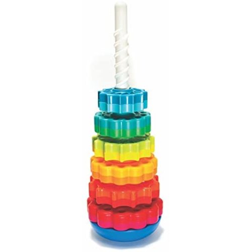 Fat Brain Toys SpinAgain Kids Stacking Toy