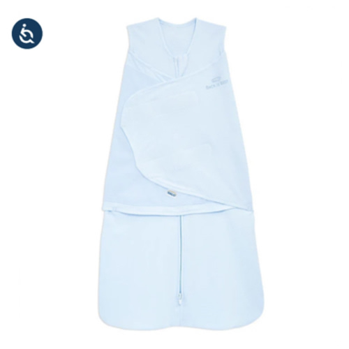 Baby Blue Cotton Swaddle S | HALO