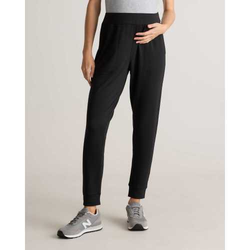 SuperSoft Fleece Maternity Over Belly Joggers