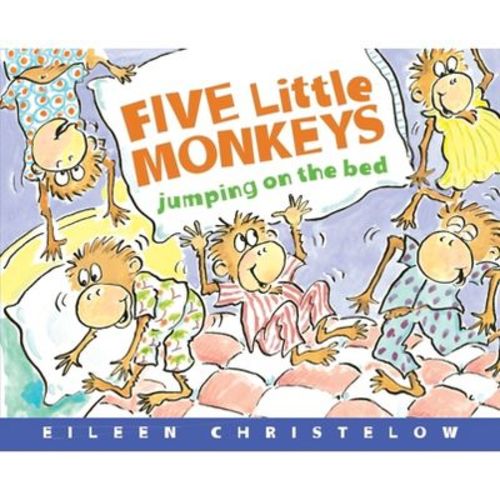 Five Little Monkeys Jumping on the Bed Deluxe Edition - (Five Little Monkeys Story) 25th Edition by Eileen Christelow (Hardcover)