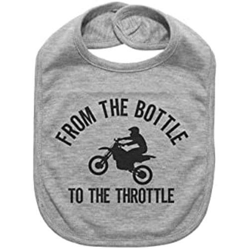 Dirt Bike Bib/From The Bottle To The Throttle/Motorcycle Bib/Super Soft/Sublimated Design