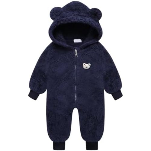 Baby Boy Girl Snowsuit Winter Warm Clothes Coat Infant Jumpsuit Toddler Outfit