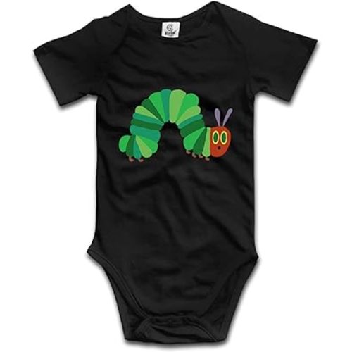 DOQOSESHY The Very Hungry Caterpillar Infant Girl Boy Bodysuit 0-24 Months Rompers Short Sleeve/Long Sleeve/Sleeveless