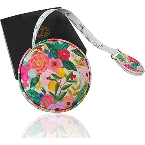 Tape Measure for Body Measuring Fabric Sewing Tailor Ruler Flexible Soft Pocket Small Mini Body Measurement Cloth Measuring Tape 60 Inch Premium Leather Retractable Tape Measure