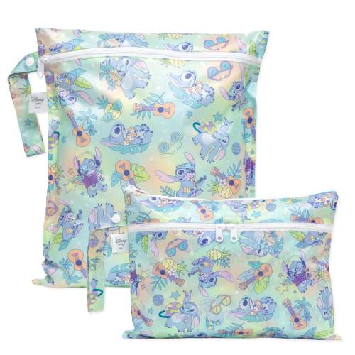 Wet Bag + Wet/Dry Clutch Set: Aloha Stitch