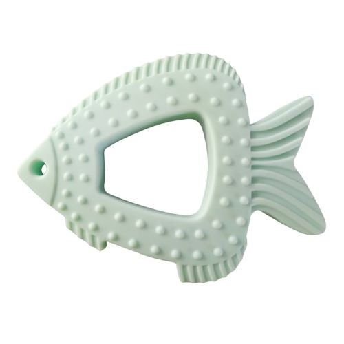 Baby Teether 3 M+,Chew Toys for Kids Boy Girl Biting Chewing Needs,Funny Fish Teether,Durable, Food Grade Silicone BPA-Free